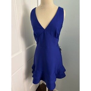 Women's Teaseme Royal Blue Hi-Low Formal Dress Junior Size 15/16